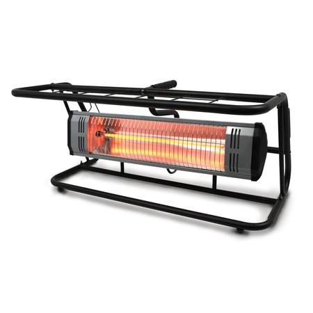 HEAT STORM indoor/outdoor Infrared Space Heater, Garage/Portable Style, 120 Volt, Includes Rollcage Mounting HS-1500-TRC